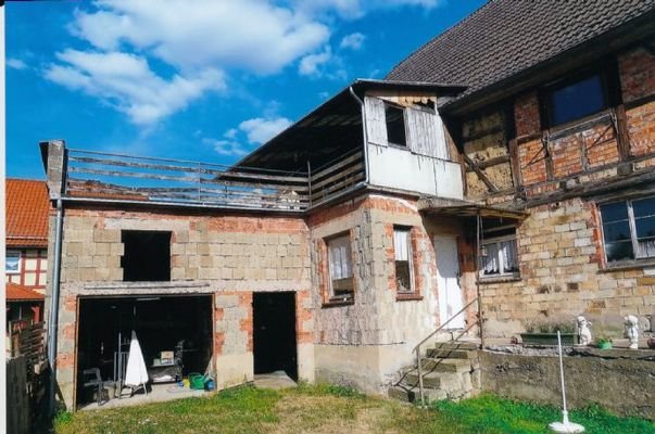 WH - Windfang und Garagenanbau mit Dachterrasse