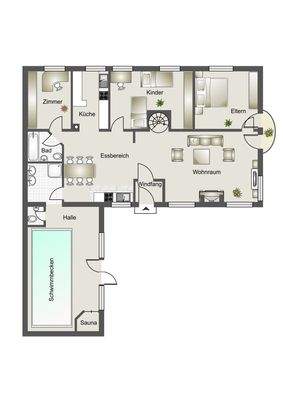 Grundriss Erdgeschoss