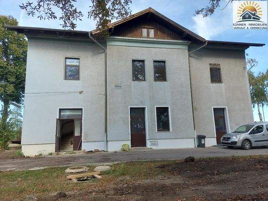 Südansicht des Hauses