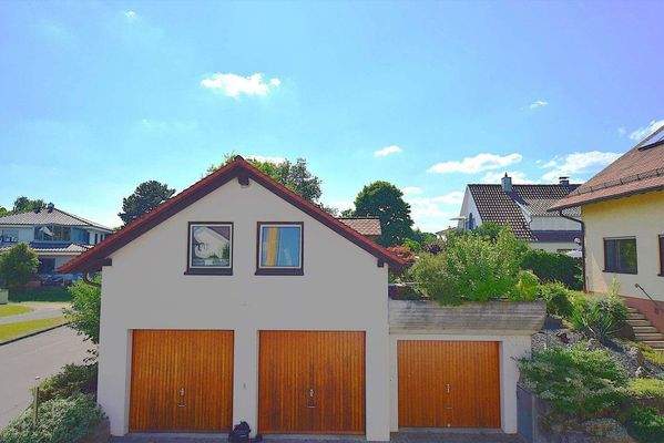 3-fach Garagenansicht Ostseite 