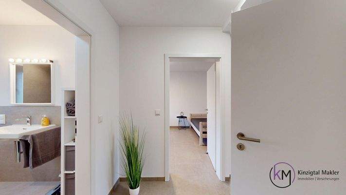 ... der Eingangsbereich