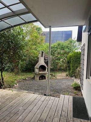 überdachte Terrasse