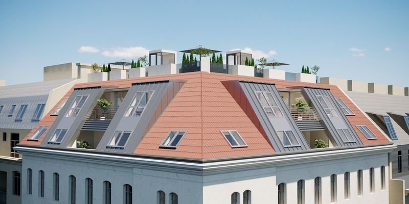 Ansicht Dachgeschoss (Symbolbild)