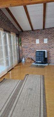 Zimmer mit Kamin im Gästehaus