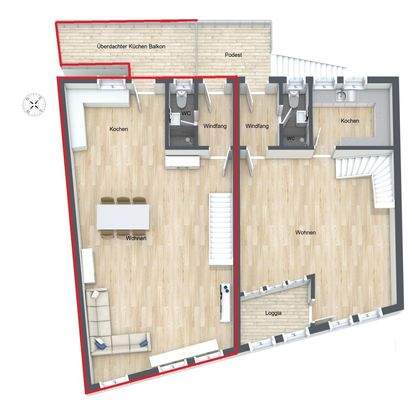 2.OG unverbindliche Illustration