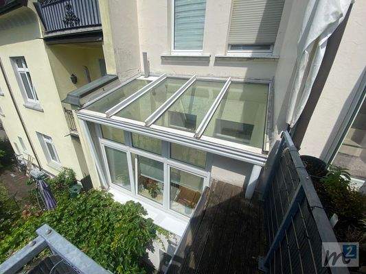 Blick auf Wintergarten im EG