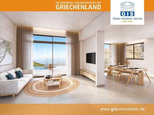 Muster-Wohnbereich 3D-Darstellung