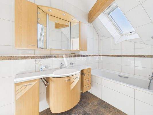 Badezimmer auf der oberen Etage