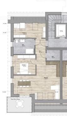 Grundriss Wohnung 6