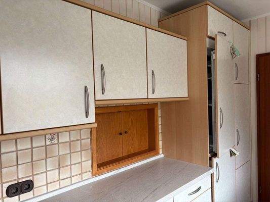 EBK mit Öffnung zum Wohn-Eßbereich