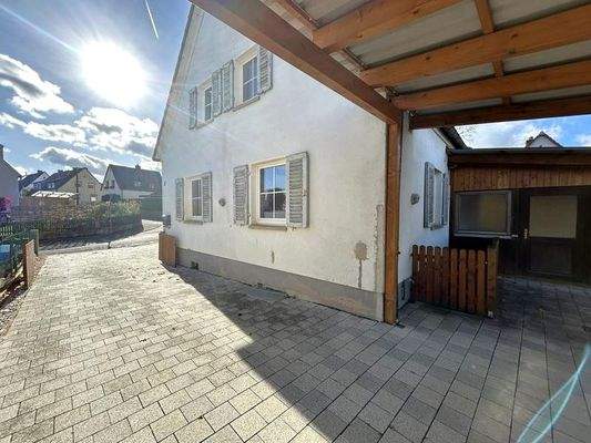 Hausansicht seitlich