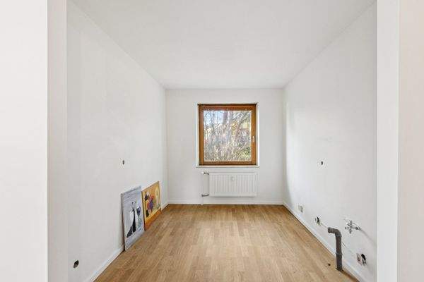 Vorbereitet für die Küche