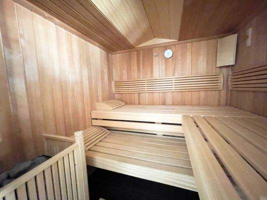 Entspannen in der Sauna