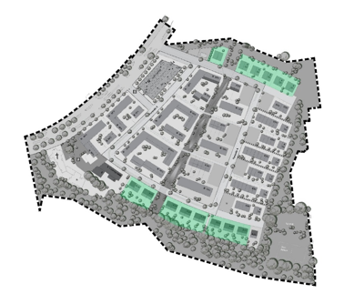 Plan Baugebiet
