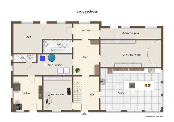 Grundriss Erdgeschoss