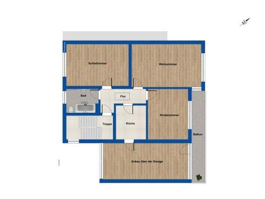 Grundriss Obergeschoss