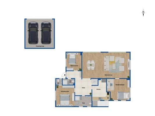 Grundriss Erdgeschoss