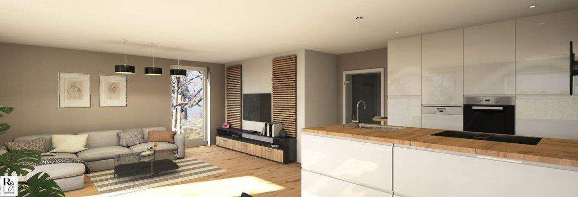 Visualisierung MFH Haidgau  Dangelspitzstraße - Pe