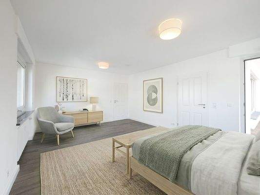 Einrichtungsbeispiel Schlafzimmer