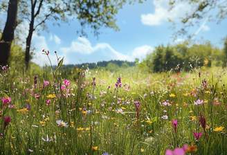 Natur direkt vor der Haustüre