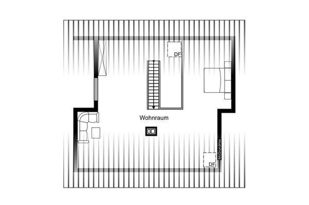 Grundriss Dachspitz