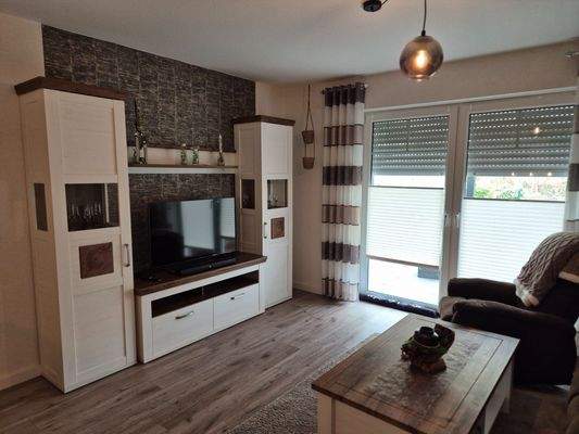 Haus 2 - Wohnzimmer m. Terrassenzugang