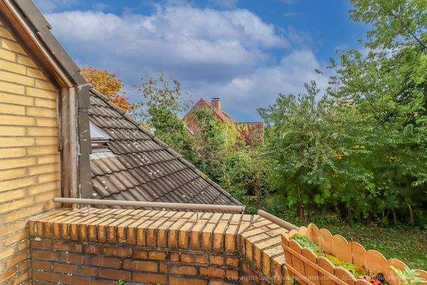 ...mit Aussicht in den Garten