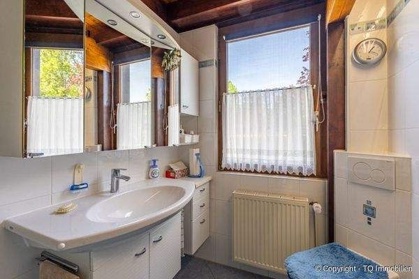 Duschbad im Erdgeschoss