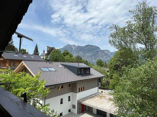 Ausblick vom Nordbalkon DG