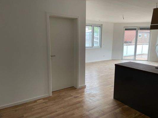 Blick ins Wohnzimmer