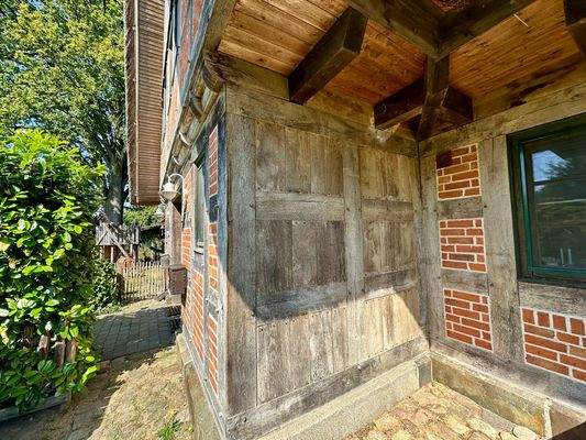 Detail der Ausfachung