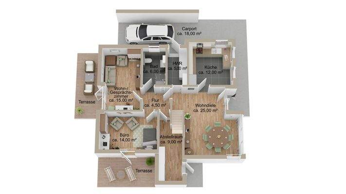 Grundriss Erdgeschoss