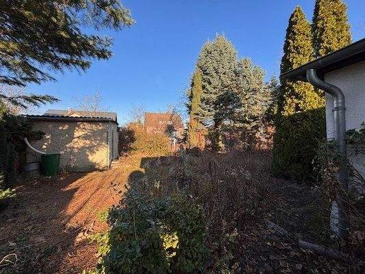 Grundstück vorderer Teil