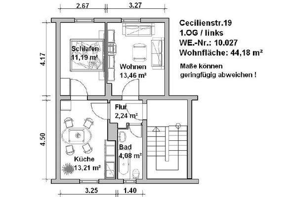 VE 10027 Cecilienstr 19   1OG li