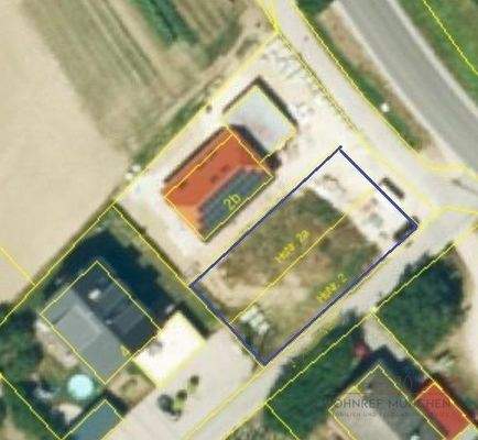 Grundstück von oben