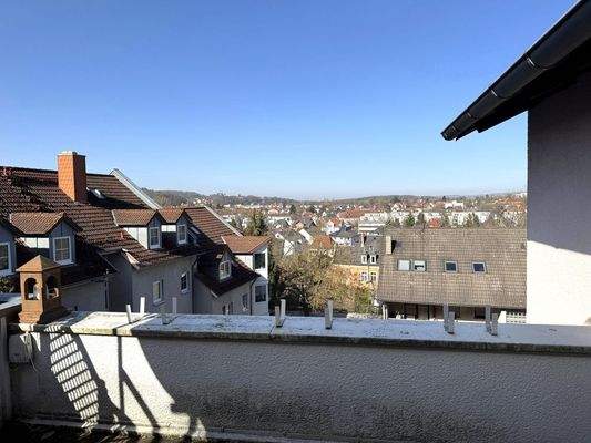 Aussicht von Dachterrasse