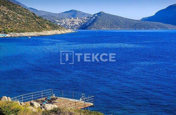 Private Beach Villa with Uninterrupted Sea Views in Kaş Kalkan