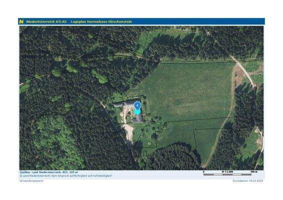 Lage Herrenhaus "Hirschenstein"