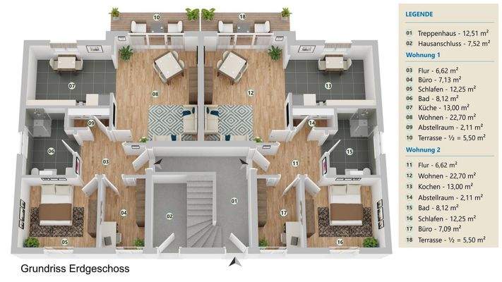 Grundriss Erdgeschoss