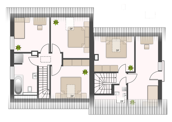 Grundrisse Obergeschoss