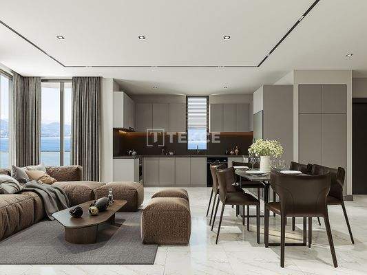 Spacious Apartments with Smart Home Systems in Alanya