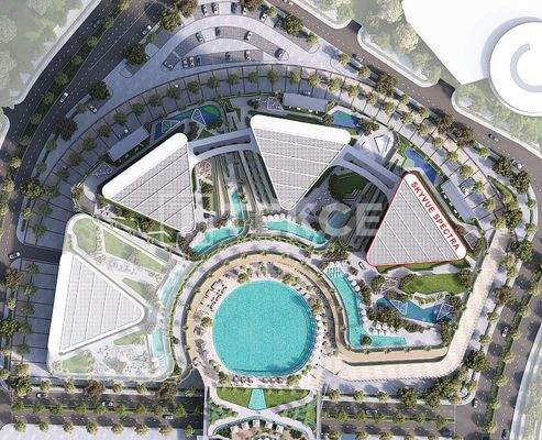 Hartland II Apartments with City View and Installments in Dubai