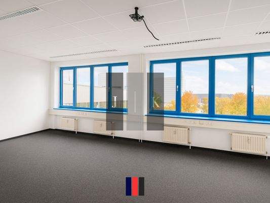 Büro Innenansicht 1 - Visualisierung