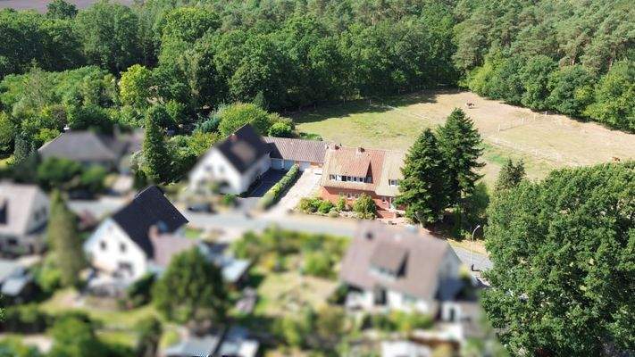 Haus und Lage von oben