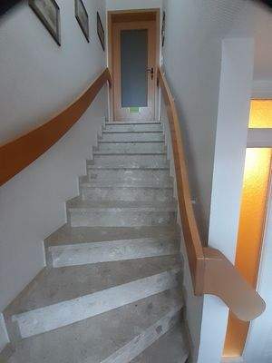 Treppe zum 1 OG