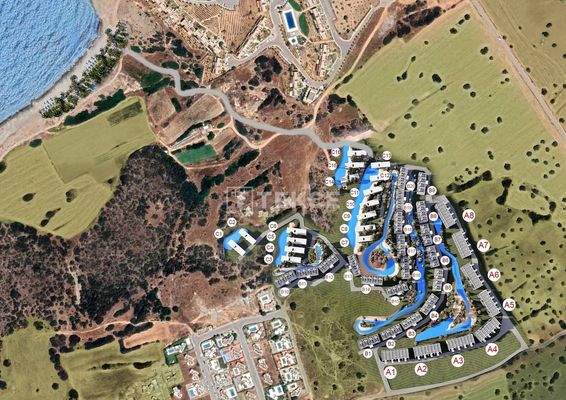 Villas in a Complex Near the Sea in Tatlısu Gazimağusa