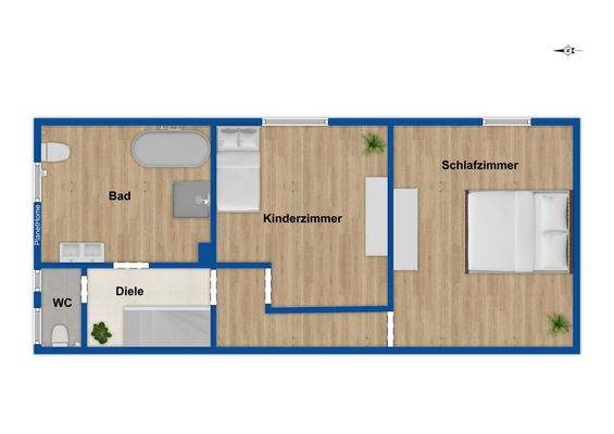 Grundriss Dachgeschoss