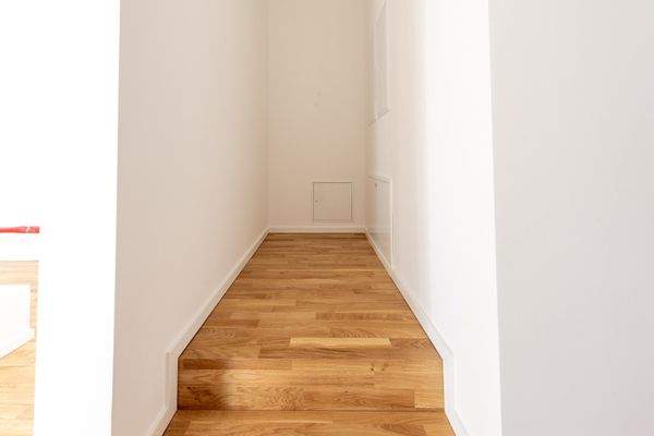 Abstellfläche im Flur