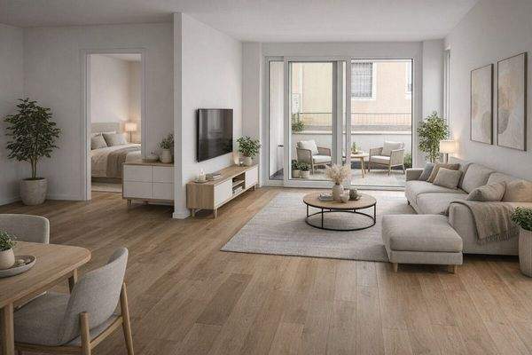 Einrichtungsbeispiel Wohnung 1