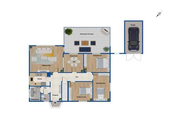 Grundriss - Erdgeschoss